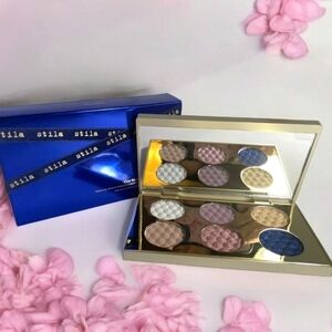 Stila Blue Realm Velvet Eye Shadow Palette  NEW IN BOX